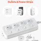 Outlet Covers, 70 Pack, Plug Covers For Electrical Outlets, Secure Electric Socket Protector Caps With Shock Prevention, Easy Installation, Insulated ABS, For Home Wall Power Sockets, White