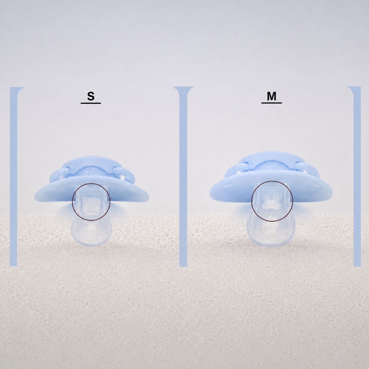 Baby pacifier super soft silicone