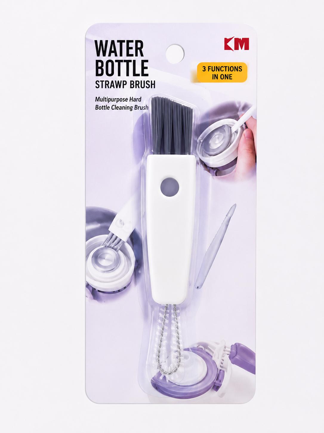 3-in-1 Cup Washing Brush Glass