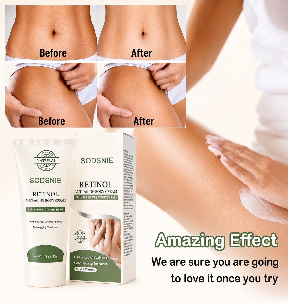 Retinol Anti Aging Body Cream