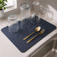 Skin Drain Dish Drying Mat